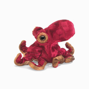 Mini Red Octopus Puppets