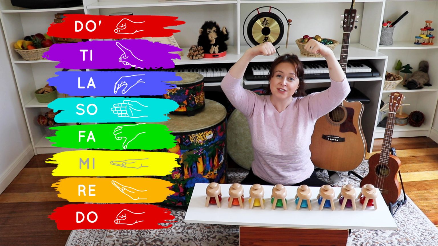 Major Scale Do, Re, Mi, Fa, So, La, Ti, Do' Gumnut Music