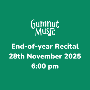 Gumnut Music End-of-year Recital 2025